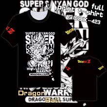 Dragon Ball anime full print t-shirt