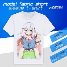 Eromanga-sensei modal fabric short sleeve t-shirt