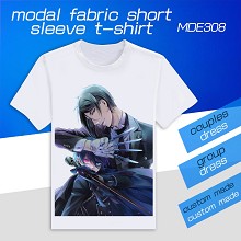 Kuroshitsuji anime modal fabric short sleeve t-shirt