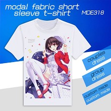 Saenai heroine no sodate-kata modal fabric short sleeve t-shirt