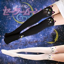 Sailor Moon anime silk stockings pantyhoses(2pcs a set)