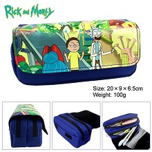 Rick and Morty anime pen bag