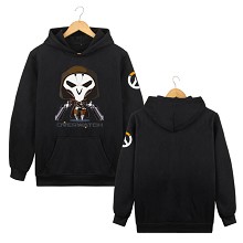 Overwatch Reaper long sleeve thick hoodie