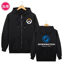 Overwatch long sleeve thick hoodie
