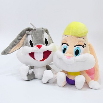 8inches Bugs Bunny plush dolls set(2pcs a set)
