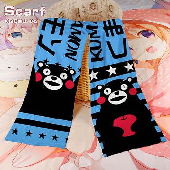 Kumamon anime scarf