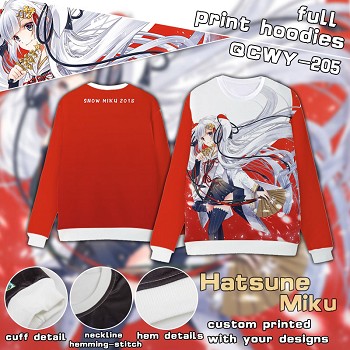 Hatsune Miku anime full print hoodies