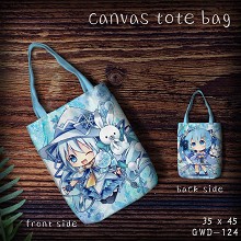 Hatsune Miku canvas tote bag shopping bag