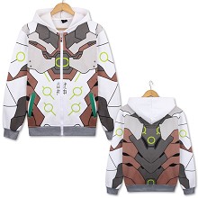 Overwatch Genji thick hoodie cloth