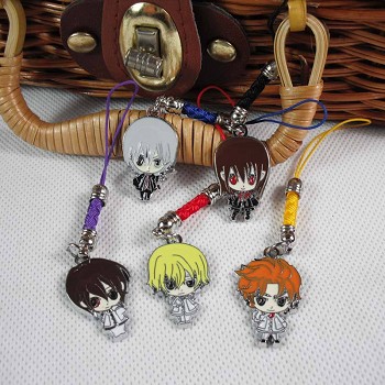 Vampire Knight anime phone straps(5pcs a seet)