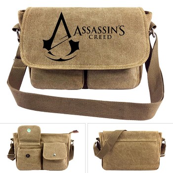 Assassin's Creed canvas satchel shoulder bag
