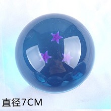 Big anime blue dragon ball 3 stars 70MM