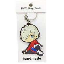 Yuri on ice anime two-side key chain