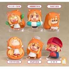 Himouto Umaru-chan anime figures set(6pcs a set)