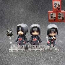 Naruto Itachi anime figures set(3pcs a set)