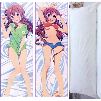 gi(a)rlish number anime two-sided long pillow