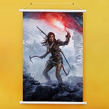 Tomb Raider wall scroll