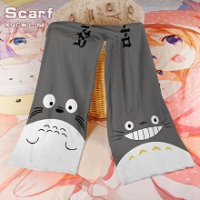 Totoro anime scarf