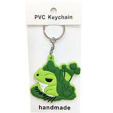 Travel Frogwas two-sided key chain