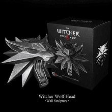 THE WITCHER 3 Wolf Head Wall Sculpture resin figur...
