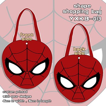 Spider Man shape shopping bag shoulder bag