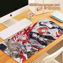 DARLING in the FRANXX anime big mouse pad