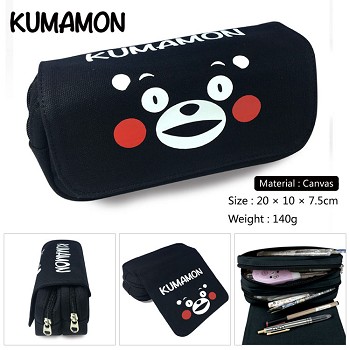 Kumamon canvas pen bag pencil bag