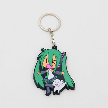Hatsune Miku anime key chain