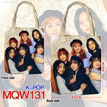 K-POP star oxford shopping bag handbag