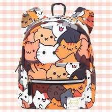 Neko Atsume anime backpack bag