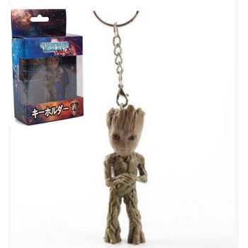 Guardians of the Galaxy Groot figure doll key chain