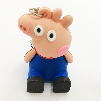 Peppa Pig key chain Mobile phone bracket