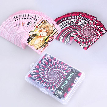 Natsume Yuujinchou anime pokers playing cards