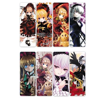 Rozen Maiden anime pvc bookmarks set(5set)