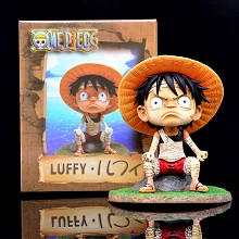 One Piece child Luffy anime figure