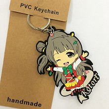 Lovelive anime two-sided key chain