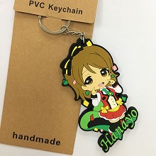 Lovelive anime two-sided key chain