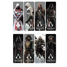 Assassin's Creed pvc bookmarks set(5set)