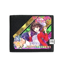 How to Raise a Boring Girlfriend anime wallet
