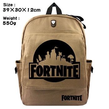 Fortnite canvas backpack bag