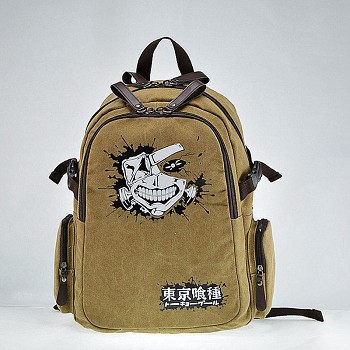 Tokyo ghoul canvas anime backpack bag