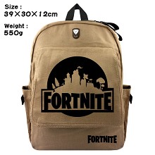 Fortnite canvas backpack bag