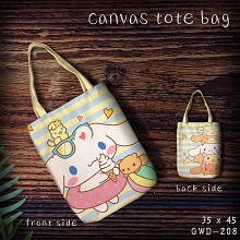 Cinnamoroll canvas tote bag shopping bag