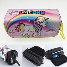 Unicorn pen bag pencil bag