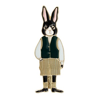 The Tale of Peter Rabbit anime brooch pin