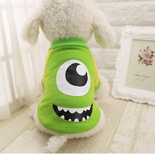 Monsters University anime pet dog clothes hoodie