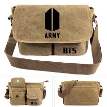 BTS ARMY canvas satchel shoulder bag