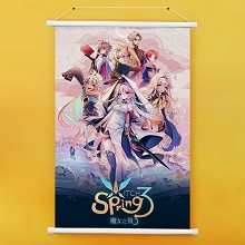 Witch Spring wall scroll