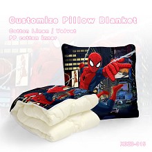 Spider Man pattern customize pillow blanket cushion quilt