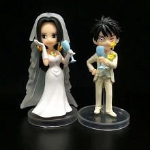 One Piece Hancock and Luffy marry anime figures a ...